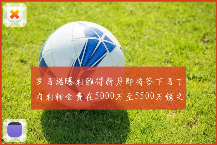 罗马诺曝利雅得新月即将签下马丁内利转会费在5000万至5500万镑之间